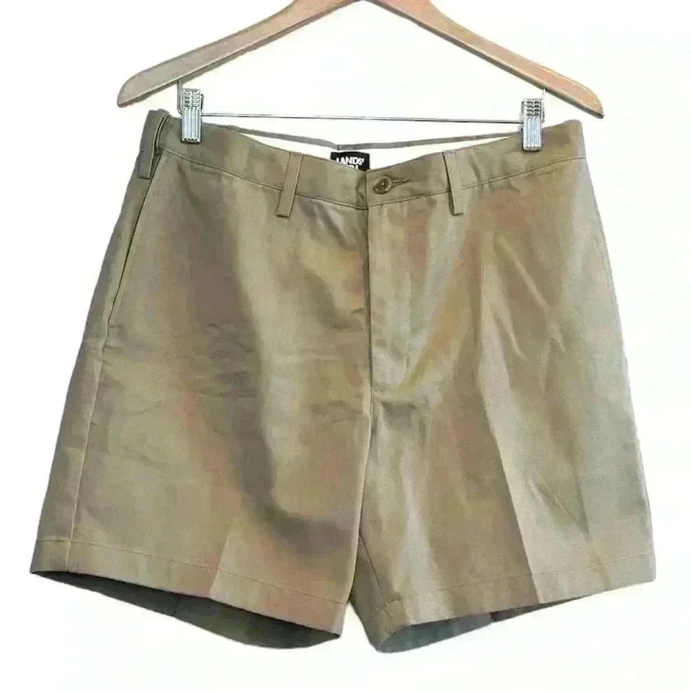 🌈 6/$60, LAND’S END CHINO SHORTS, Size 34